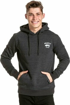 Hanorace Meatfly Leader Of The Pack Hoodie Charcoal Heather S Hanorace - 1
