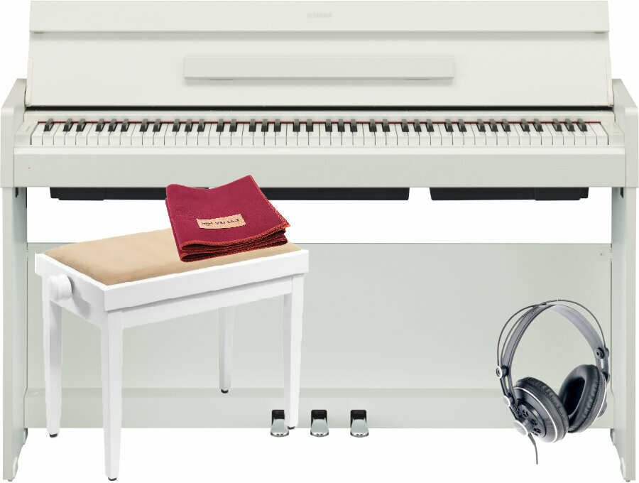 Piano digital Yamaha YDP-S34 White SET White Piano digital