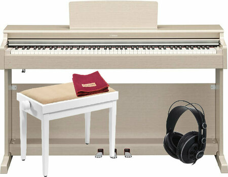 Pianino cyfrowe Yamaha YDP-164WA-YAM SET White Ash Pianino cyfrowe - 1