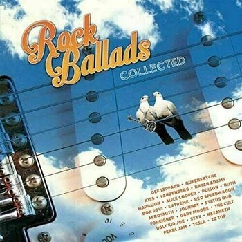 Disco de vinilo Various Artists - Rock Ballads Collected (180g) (Translucent Red Vinyl) (2 LP) - 1