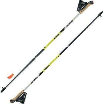 Bâtons de Nordic Walking Gabel S-3.0 Active Black/Lime 105 cm - 1