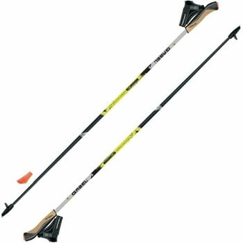 Nordic Walking Poles Gabel S-3.0 Active Black/Lime 120 cm - 1