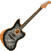 Chitarra Semiacustica Fender FSR American Acoustasonic Jazzmaster Black Paisley Chitarra Semiacustica