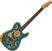 Guitare acoustique-électrique Fender FSR American Acoustasonic Telecaster Blue Paisley Guitare acoustique-électrique