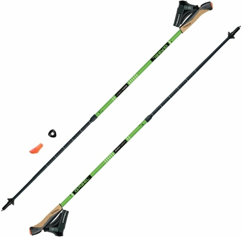 Nordic Walking Poles Gabel Stretch Carbon 75 - 130 cm