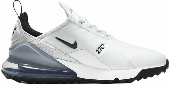 Herren Golfschuhe Nike Air Max 270 G Golf Shoes White/Black/Pure Platinum 35,5 - 1