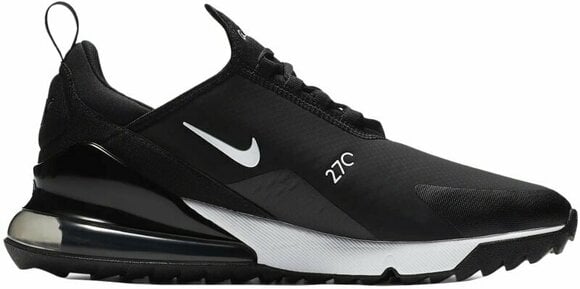 Calçado de golfe para mulher Nike Air Max 270 G Golf Shoes Black/White/Hot Punch 37,5 - 1