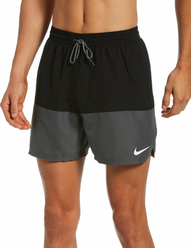 Costume baie Bărbați Nike Split 5'' Volley Shorts Black S