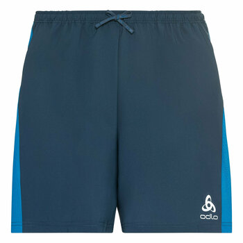 Løbeshorts Odlo The Essential 6 inch Running Shorts Blue Wing Teal/Indigo Bunting S Løbeshorts - 1