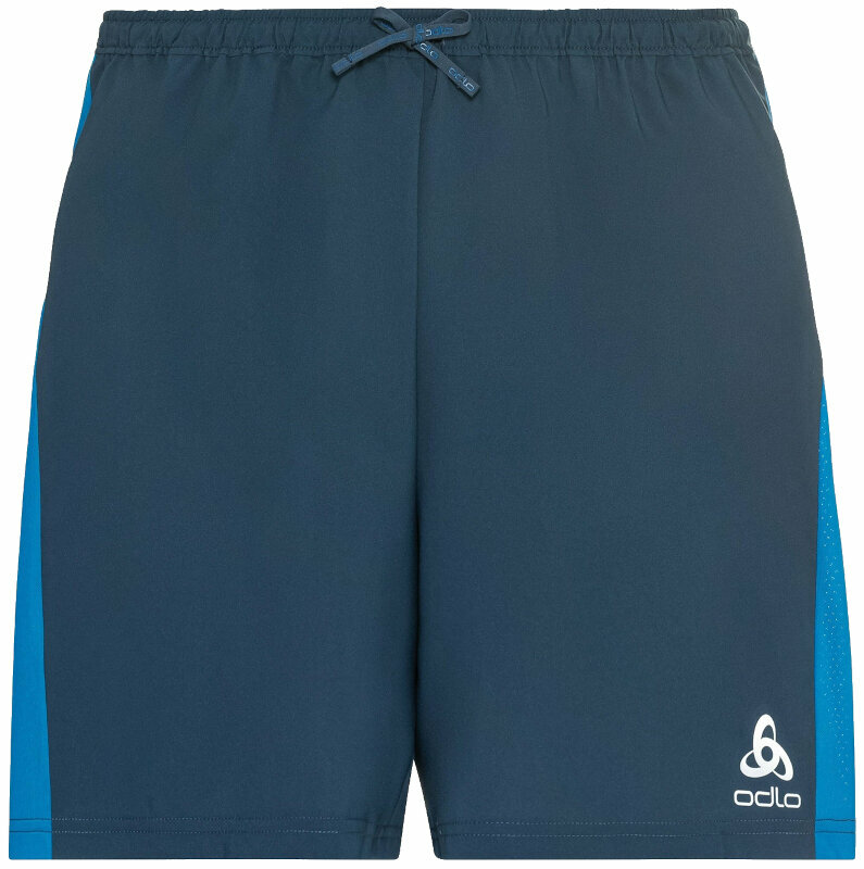 Laufshorts Odlo The Essential 6 inch Running Shorts Blue Wing Teal/Indigo Bunting XL Laufshorts