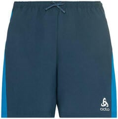 Laufshorts Odlo The Essential 6 inch Running Shorts Blue Wing Teal/Indigo Bunting 2XL Laufshorts