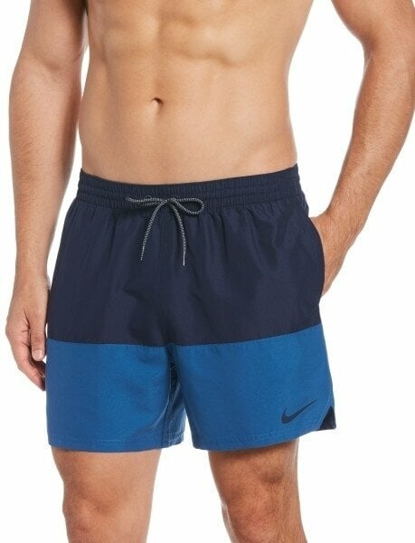 Гмуркане и плуване > Мъжки бански костюми Nike Split 5“ Volley Short Мъжки бански костюми Marina Blue XL