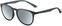 Gafas Lifestyle Dirty Dog Void 53502 Crystal Satin Black/Grey/Silver Mirror Polarized Gafas Lifestyle