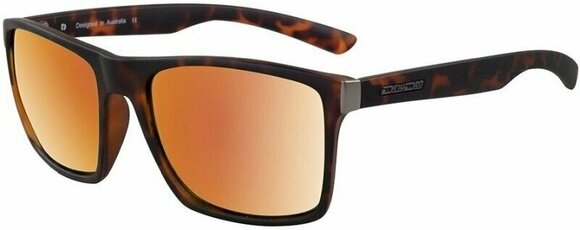 Lifestyle-bril Dirty Dog Volcano 53539 Satin Tortoise/Grey/Gold Fusion Mirror Polarized Lifestyle-bril - 1