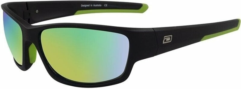 Óculos de desporto Dirty Dog Chain 58070 Black/Green/Green Fusion Mirror Polarized