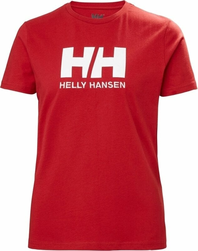 T-Shirt Helly Hansen Women's HH Logo T-Shirt Red XS