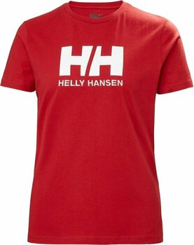 Paita Helly Hansen Women's HH Logo Paita Red XL - 1