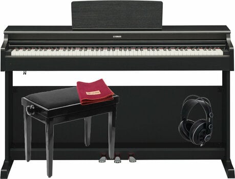 Ψηφιακό Πιάνο Yamaha YDP-164B-YAM SET Μαύρο Ψηφιακό Πιάνο - 1