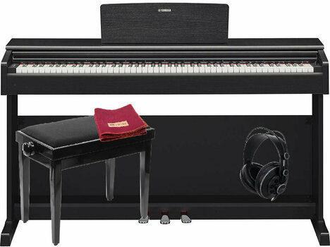 Digital Piano Yamaha YDP-144B-YAM SET Black Digital Piano - 1