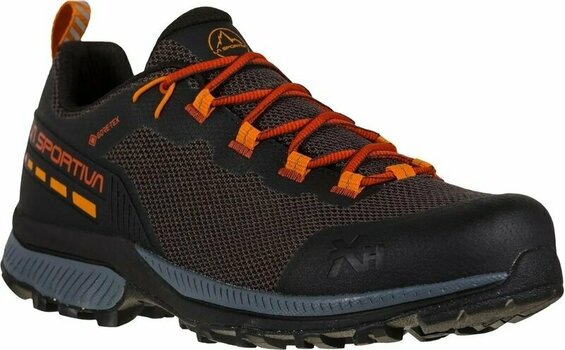 Mens Outdoor Shoes La Sportiva TX Hike GTX Carbon/Saffron 41 Mens Outdoor Shoes - 1