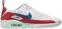 Golfsko til mænd Nike Air Max 90 G NRG U22 Golf Shoes Summit White/Dark Marina Blue/Red Clay 45