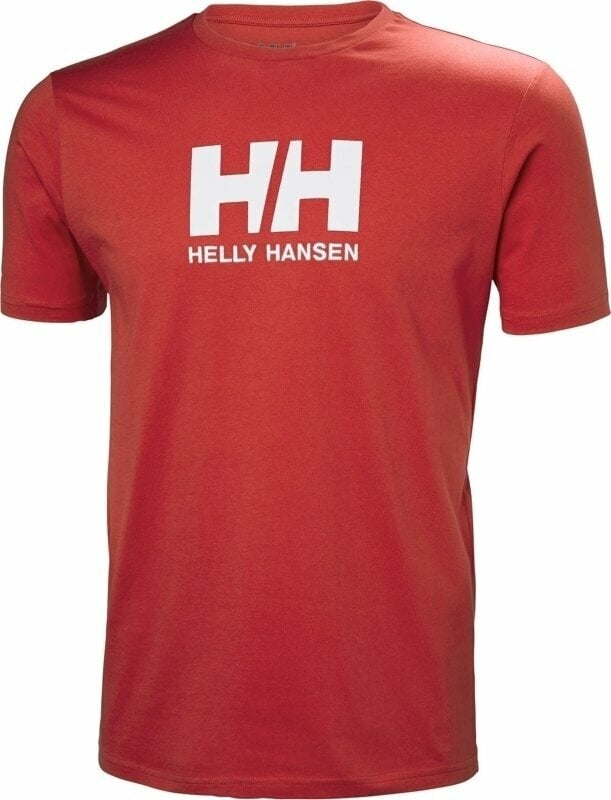 T-Shirt Helly Hansen Men's HH Logo T-Shirt Red/White S