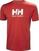 Paita Helly Hansen Men's HH Logo Paita Red/White 5XL