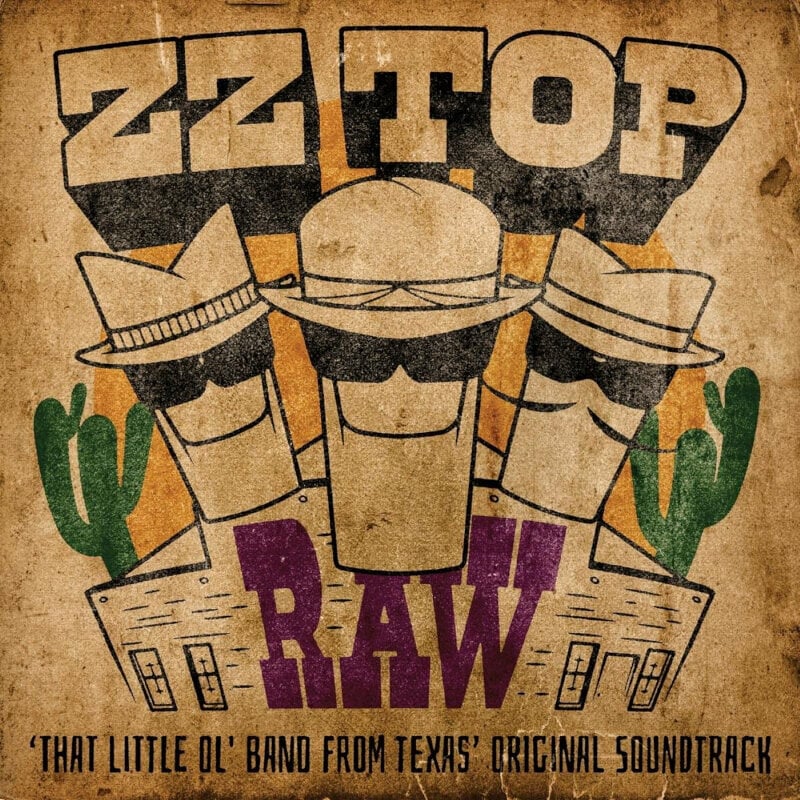 Disque vinyle ZZ Top - Raw (‘That Little Ol' Band From Texas’ Original Soundtrack) (LP)