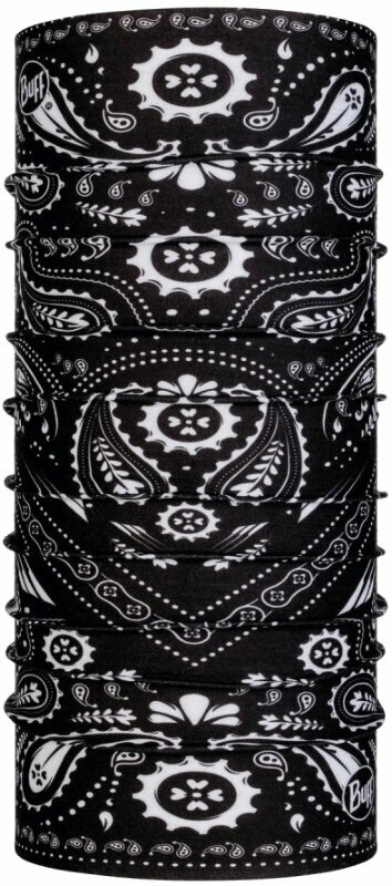 Um lenço Buff Original EcoStretch Neckwear New Cashmere Black UNI Um lenço