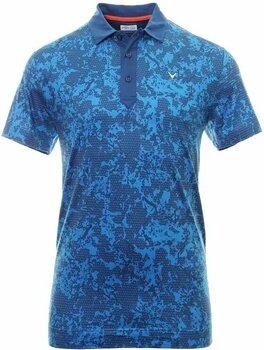 Риза за поло Callaway Mens All Over Abstract Camo Printed Polo Limoges S - 1