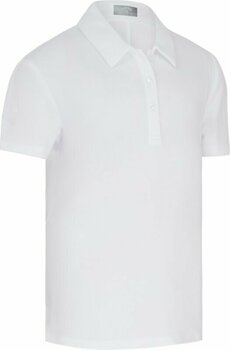 Chemise polo Callaway Youth Micro Hex Swing Tech Polo Brilliant White M - 1