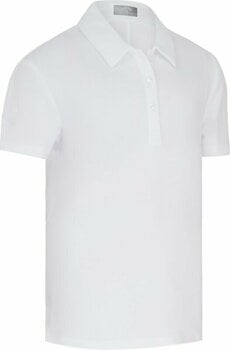 Camiseta polo Callaway Youth Micro Hex Swing Tech Polo Brilliant White S Camiseta polo - 1