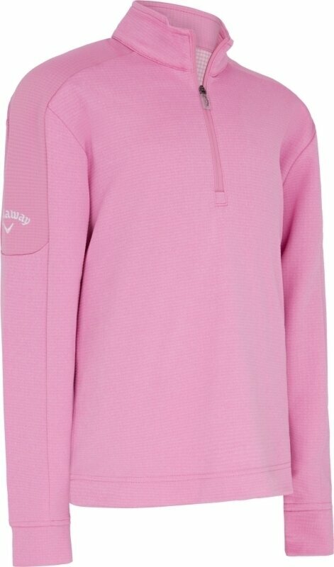 Callaway Youth Waffle Fleece Pink Heather L