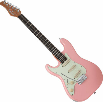 Guitare électrique Schecter Nick Johnston Traditional DS Left-Handed Atomic Coral - 1