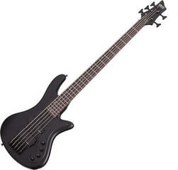 5 strunska bas kitara Schecter Stiletto Stealth-5 Satin Black 5 strunska bas kitara