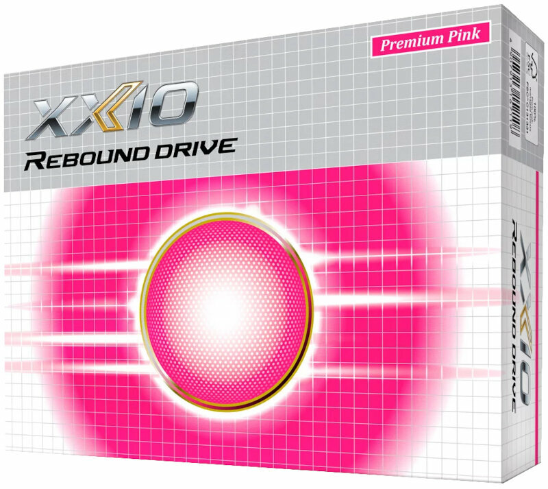 Golfový míček XXIO Rebound Drive Golf Balls Premium Pink
