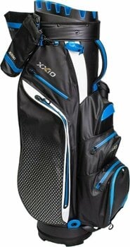 Golfbag XXIO 12 Waterproof Cart Bag Black/Blue Golfbag - 1