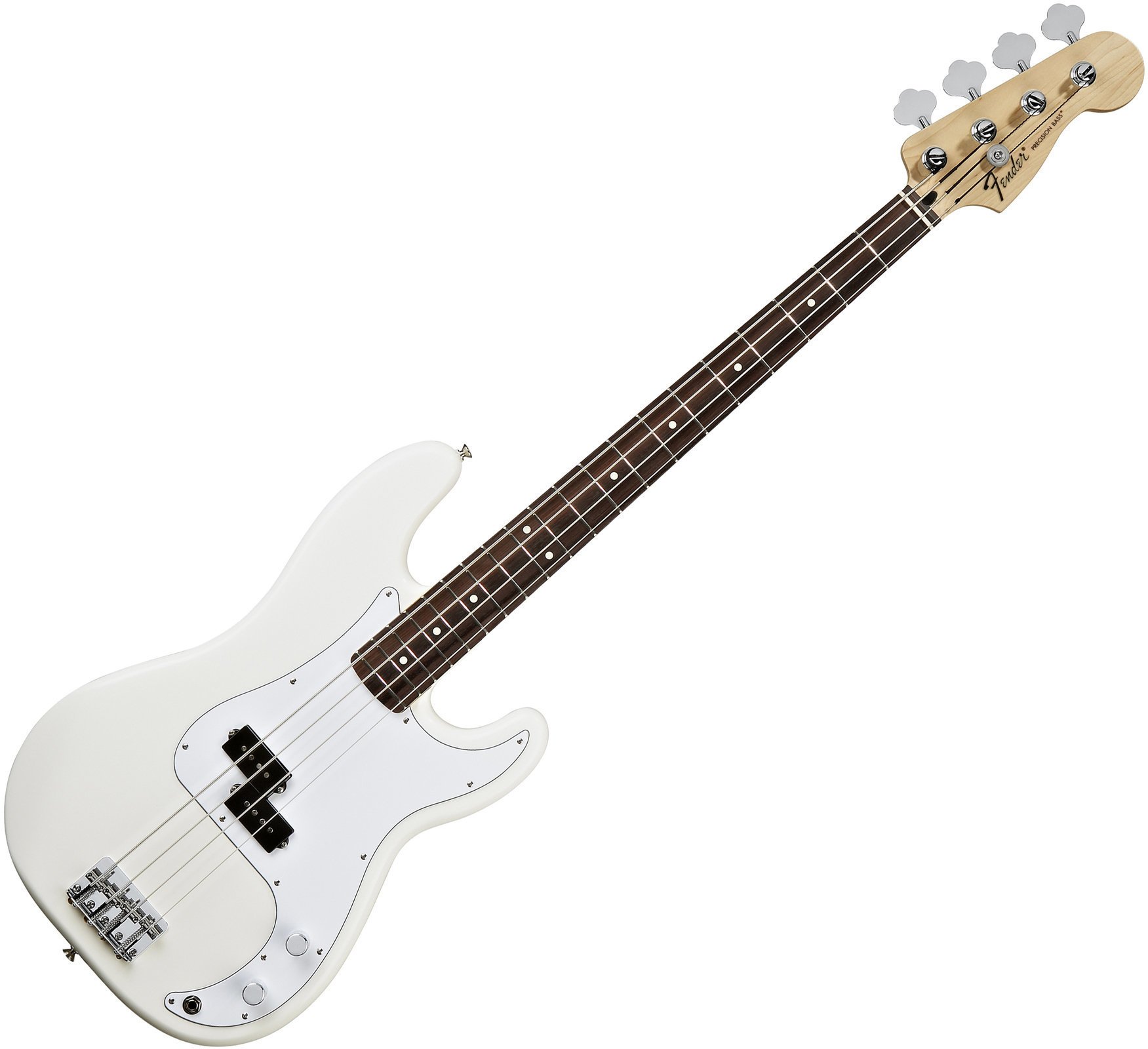 Elektrische basgitaar Fender Standard Precision Bass RW Arctic White