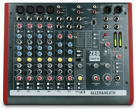 Table de mixage analogique Allen & Heath ZED-10FX - 1