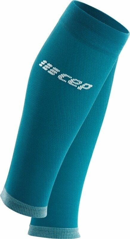 Calf covers for runners CEP WS409Y Compression Calf Sleeves Ultralight Petrol/Light Grey III Calf covers for runners