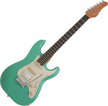 Electric guitar Schecter Nick Johnston Traditional HSS Atomic Green - 1