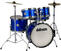 Conjunto de bateria júnior DDRUM D1 Jr 5-Piece Complete Drum Kit Conjunto de bateria júnior Azul Cobalt Blue