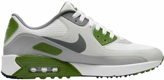 Men's golf shoes Nike Air Max 90 G White/Smoke Grey/Light Smoke Grey/Grey Fog 45