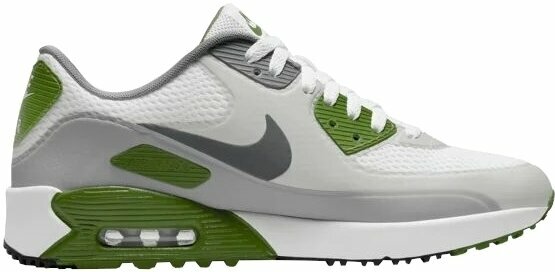 Pantofi de golf pentru bărbați Nike Air Max 90 G White/Smoke Grey/Light Smoke Grey/Grey Fog 43 Pantofi de golf pentru bărbați