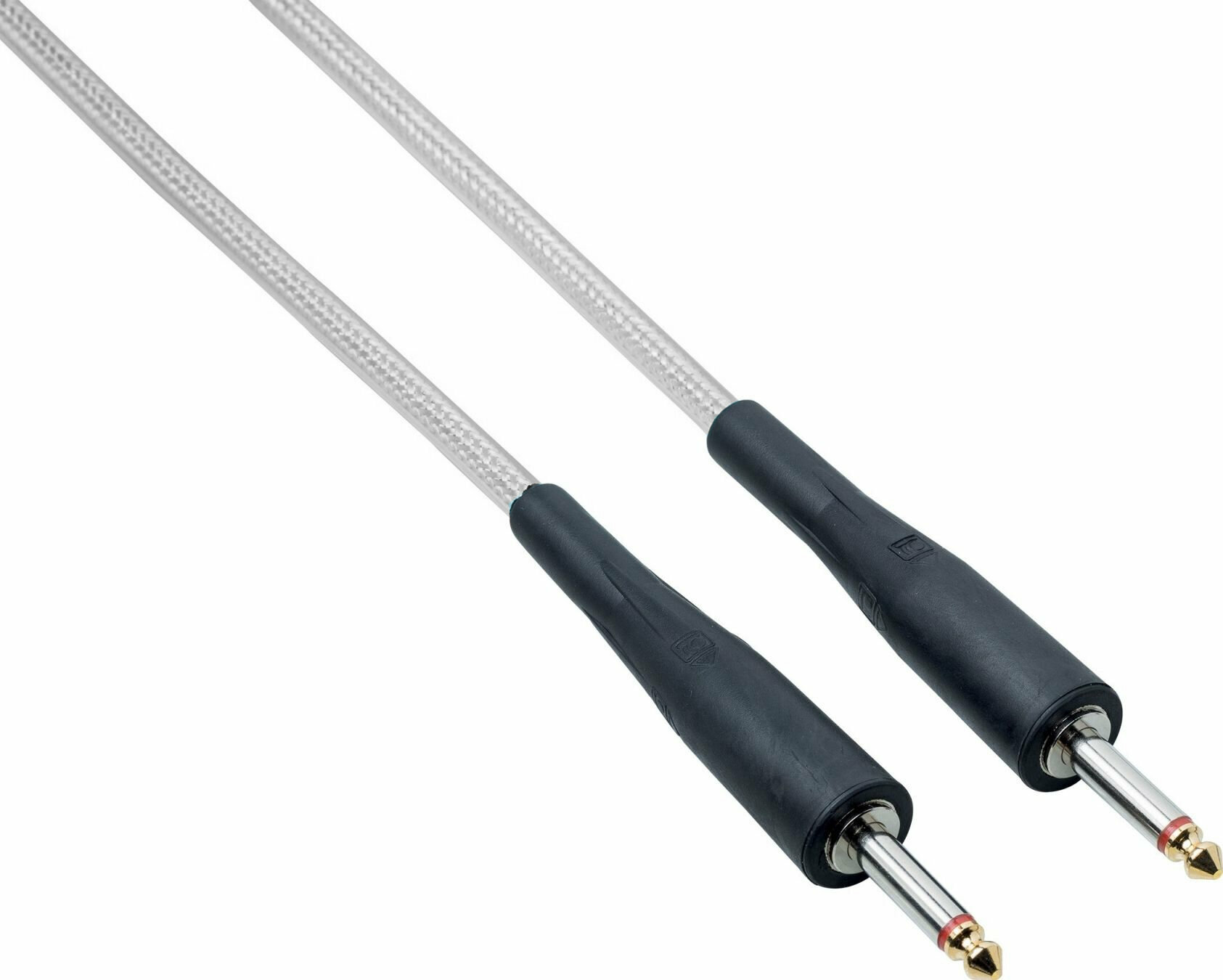Instrument kabel Bespeco LZ100 Hvid 1 m Lige - Lige