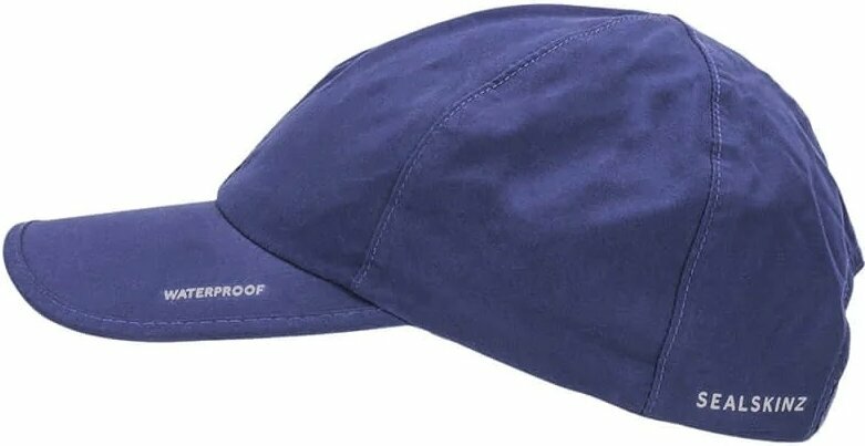 Cappellino da ciclismo Sealskinz Waterproof All Weather Cap Navy Blue UNI Cap