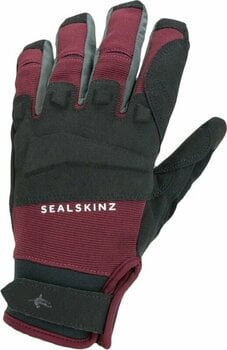 Luvas para bicicletas Sealskinz Waterproof All Weather MTB Glove Black/Red XL Luvas para bicicletas - 1