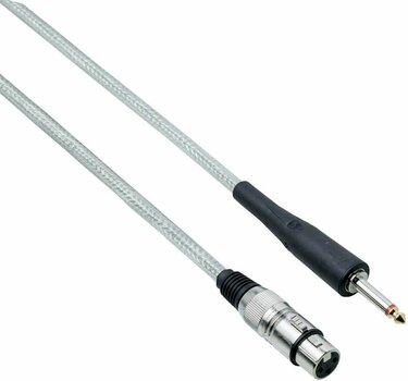 Cable de micrófono Bespeco LZMA450 Blanco 4,5 m - 1