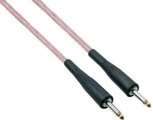 Instrument Cable Bespeco LZ100 Pink 1 m Straight - Straight Instrument Cable