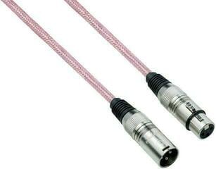 Mikrofonkabel Bespeco LZMB600 Rosa